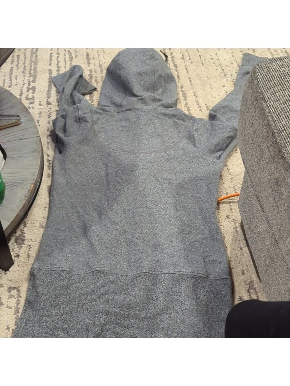 Lululemon Wear with all Heathered Black Hooded JACKET - Picture 2 of 7